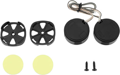 2 Pairs High-Power Neodymium Silk Dome Tweeter Set - 500W, 4 Ohm, Super High Frequency,-for Mini Car Audio V1258-DP02-B-2904