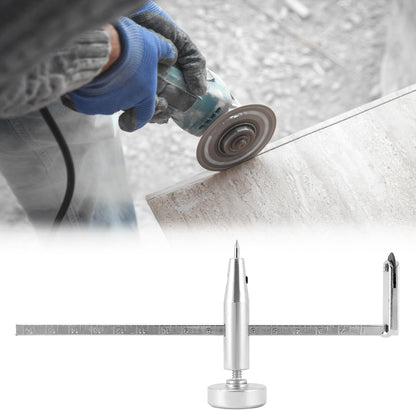 Durable Drywall Circle Cutter, Sturdy Metal Construction V1258-DP02-B-2908