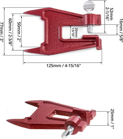Chainsaw Stump Vise, Portable Chainsaw Sharpening Accessory, Chainsaw Filing Vise, for Sharpening Saw Chain, V1258-DP02-B-2910