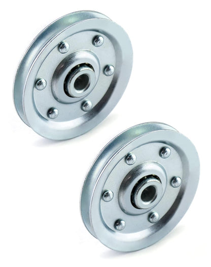Extra Heavy Duty Garage Door Pulley, 3 INCH 200LB, 2 Pack, Professional Grade V1258-DP02-B-2915