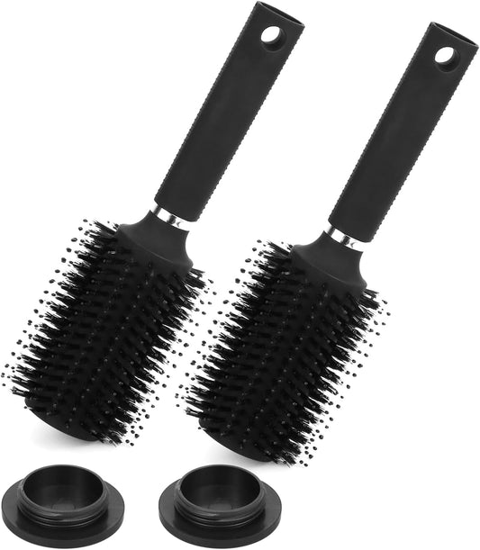 Diversion Safe Hair Brush - Discreet Hidden Compartment for Money, Jewelry, and Valuables, for Home and V1258-DP02-B-2931