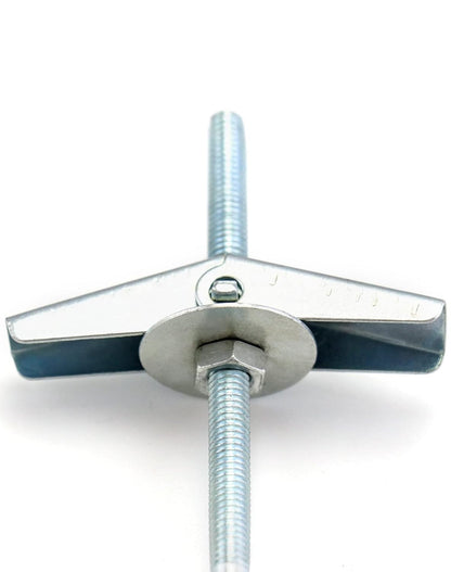 Ceiling Hooks, 12 Packs 3-9/16" Spring Toggle Wing Bolts Wall Fixing Heavy Duty Pothook for Hanging Plants, V1258-DP02-B-2939