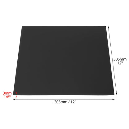 Rubber Sheet Roll, Solid Rubber Gasket Strip, 12" W x 12" L 1/8" Thick, for Sealing, Bumpers, Weather V1258-DP02-B-2940