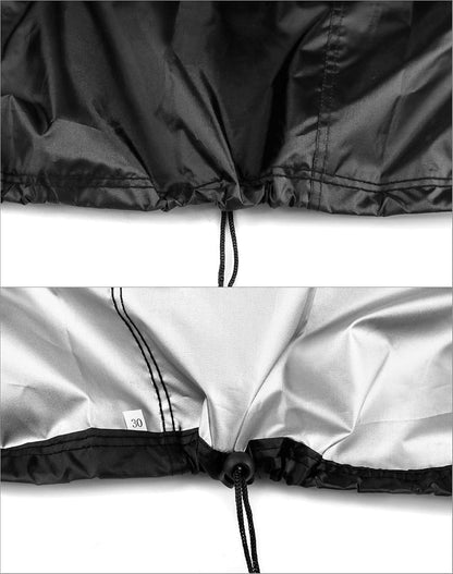 Drum Cover for 55 Gallon Industrial Barrel, 2 Pack High Density Nylon Oxford Fabric Covers with Excellent V1258-DP02-B-2946