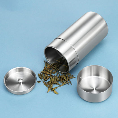 304 Stainless Steel Airtight Storage Container, Multifunctional 550ml, Ideal for Coffee, Tea, Sugar, Flour V1258-DP02-B-2947