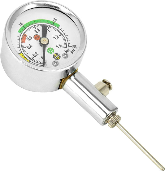 Ball Pressure Gauge, Professional Accurate Air Pressure Measurement for Various Sports Balls V1258-DP02-B-2951