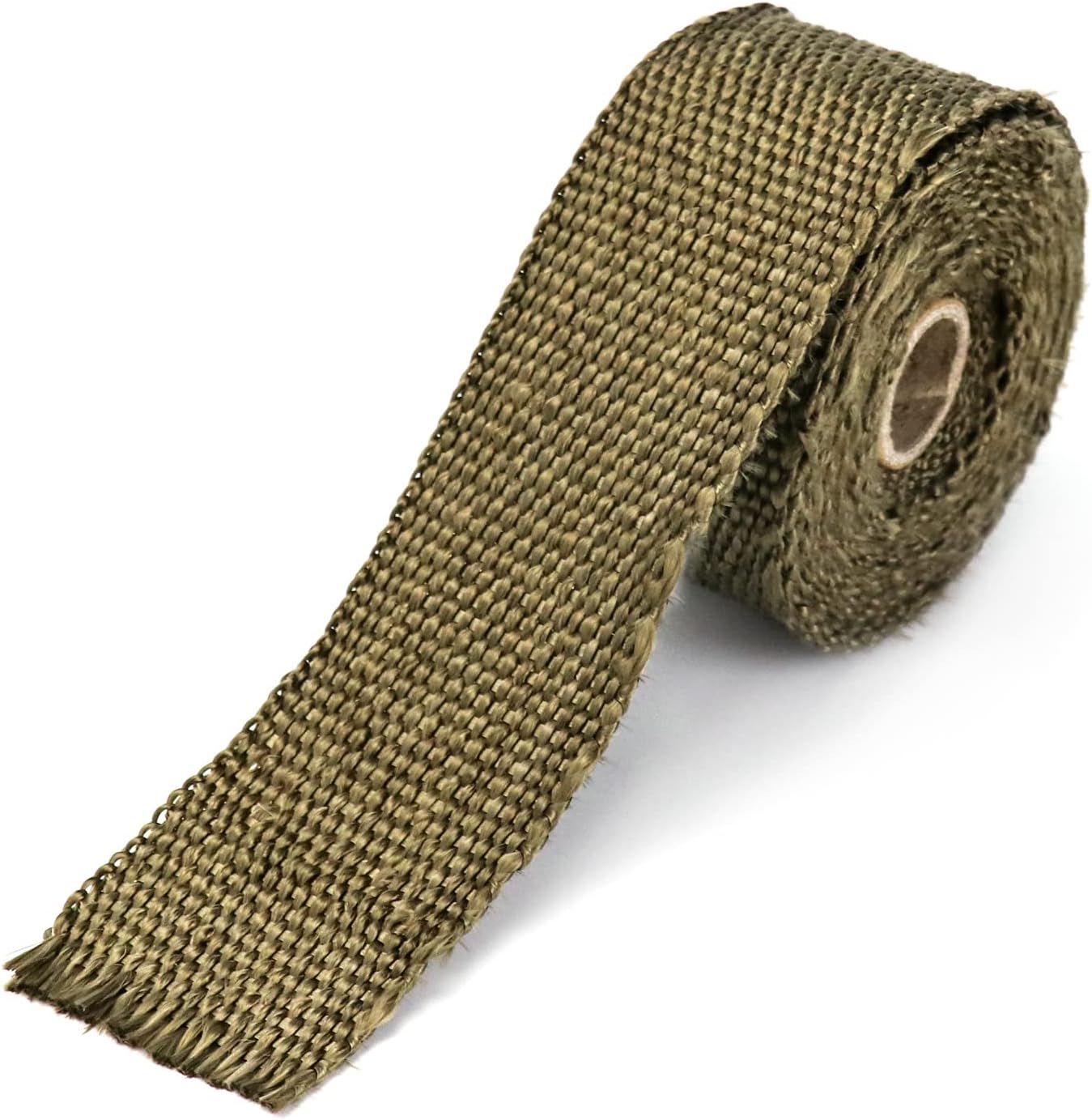 Fireproof Pipe Wrap, Pipe Insulation Webbing Anti-Scald Chimney Ribbon Furnace Flue Protector with 2 Clips V1258-DP02-B-2952