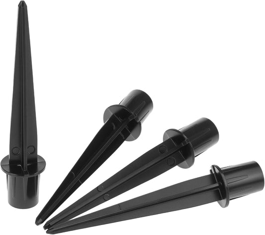 Metal Stakes Solar Lights Replacement Spike, 8 Pack Reinforced Ground Stakes, Replacement Nails for Garden V1258-DP02-B-2956