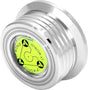 Record Weight Phono Disc Stabilizer, 60HZ Record Weight Stabilizer, with Bubble Leveling (60Hz, Silver) V1258-DP02-B-2963