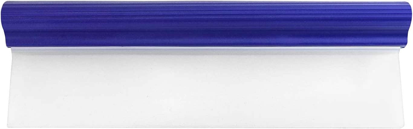 Water Car Squeegee,12 inch Flexible Water Silicone Window Squeegee for Car Or Home Use, Blue V1258-DP02-B-2965