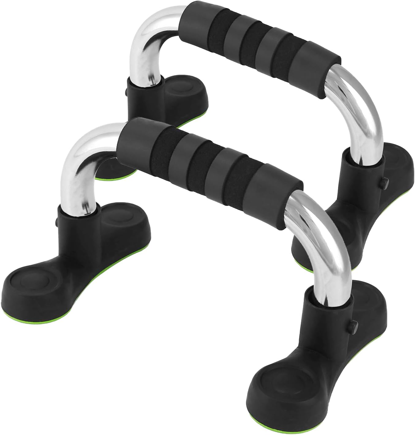 Steel Push Up Handles for Floor, Portable Push Up Stands with Non-Slip Grip, Angled Incline V1258-DP02-B-2967