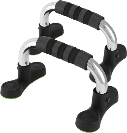 Steel Push Up Handles for Floor, Portable Push Up Stands with Non-Slip Grip, Angled Incline V1258-DP02-B-2967
