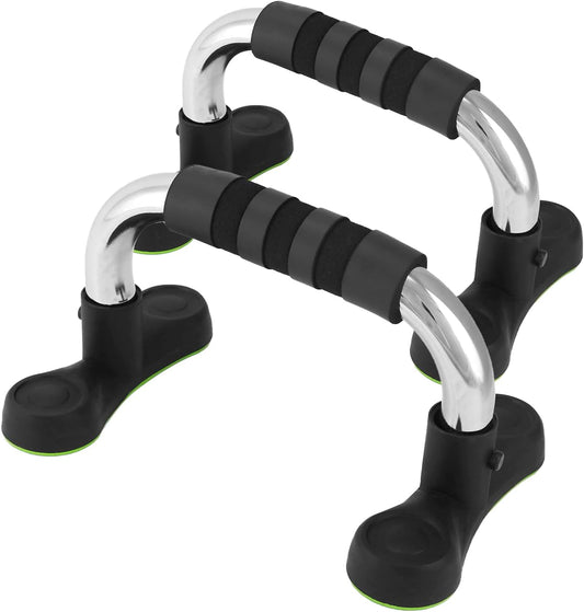 Steel Push Up Handles for Floor, Portable Push Up Stands with Non-Slip Grip, Angled Incline V1258-DP02-B-2967