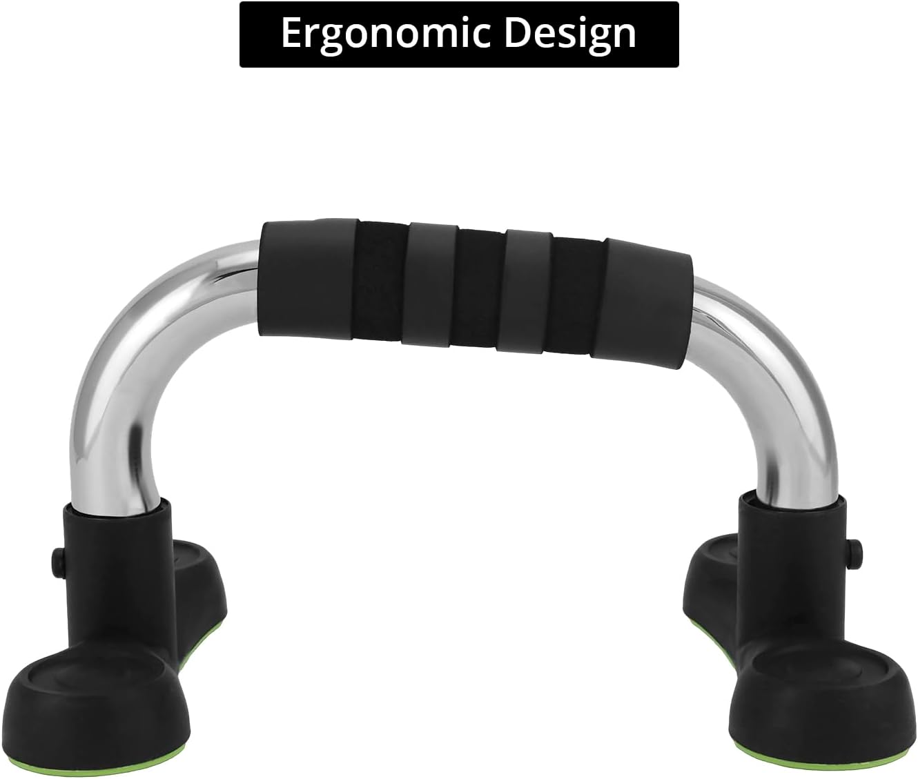 Steel Push Up Handles for Floor, Portable Push Up Stands with Non-Slip Grip, Angled Incline V1258-DP02-B-2967