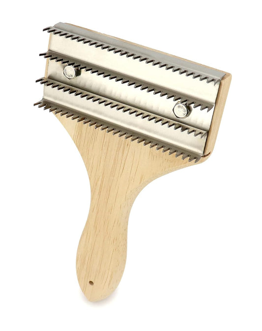 Buffing Wheel Rake - 7-7/8" L x 4 3/4" W Effortlessly Remove Residual Compounds and Metal from Buffing Wheels V1258-DP02-B-2981
