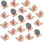 Fridge Magnetic Clips Round - 20 Pack Strong Metal Refrigerator Magnet Clip 30mm Wide Scratch-Free for V1258-DP02-B-3000