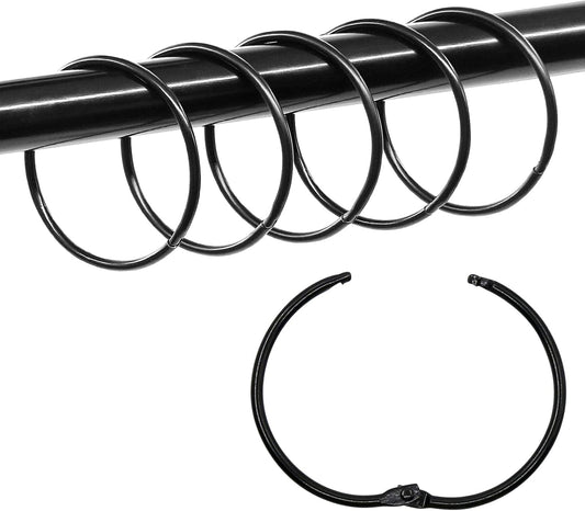 Loose Leaf Binder Book Rings - 36 Pcs 2 Inch Large Metal O Ring Binding Rings for Index Card, School V1258-DP02-B-3002