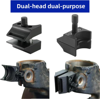 Strut Spreader Tool, Universal Suspension Strut Split Hub Steering Knuckle Spreader Tools for Ford Peugeot V1258-DP02-B-3011