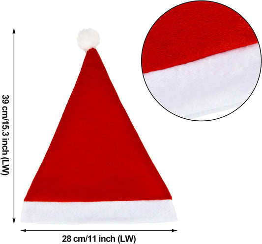 4 Pcs Christmas Santa Costume Santa Claus Hats and Beard Adults Beards Mustache, Hat Xmas Suit Decoration Men V1258-DP02-B-3043