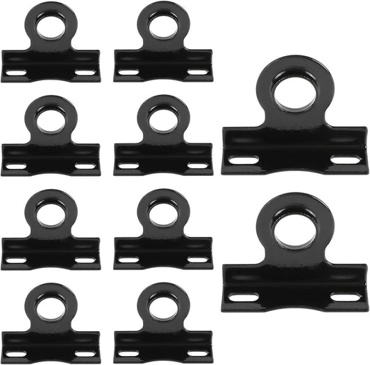 (Pack of 10) Metal Made Pipe Stay Hanger for 3/8 Inch IP Standard Pipe or 1/2 Inch Copper, CPVC & PEX Pipes - V1258-DP02-B-3099