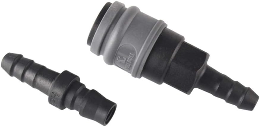 Quick Disconnect Set, Air Hose Fitting Quick Connect Coupler, 3/8" Barb Hose, Air Compressor Accessories V1258-DP02-B-3121