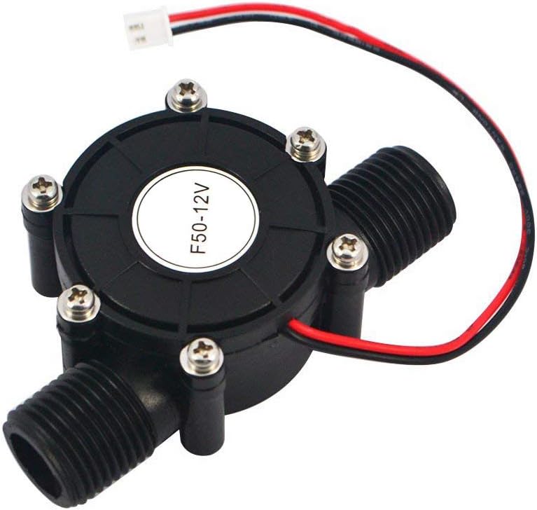 Micro Water Turbine Generator Hydroelectric Power G1/2" Male Thread 12V Micro Hydro Generator Changeing Tool V1258-DP02-B-3123