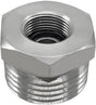 Stainless Steel 3/8 Compression Female Thread(I.D:0.512") to 3/4 Male Garden Hose Threaded(O.D:1.06") Adapter V1258-DP02-B-3149
