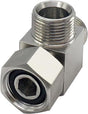 Stainless Steel 3/8 Compression Tee Fitting - 3/8" Inlet & Outlet Angle Stop V1258-DP02-B-3190