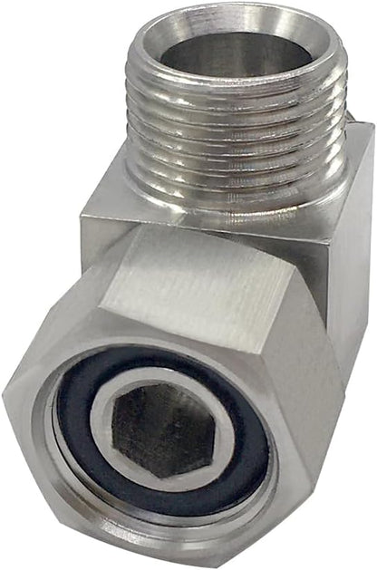 Stainless Steel 3/8 Compression Tee Fitting - 3/8" Inlet & Outlet Angle Stop V1258-DP02-B-3190