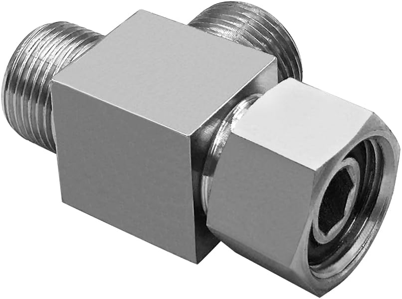 Stainless Steel 3/8 Compression Tee Fitting - 3/8" Inlet & Outlet Angle Stop V1258-DP02-B-3190