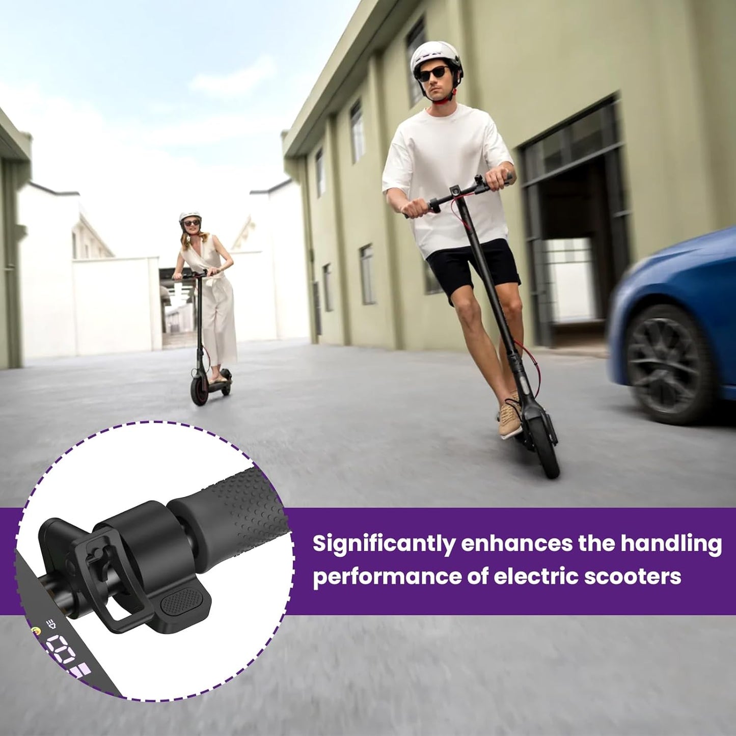 Thumb Throttle with Protector for Go-trax GXL V2, Electric Scooter Accelerator Speed Control, Compatible with V1258-DP02-B-3281