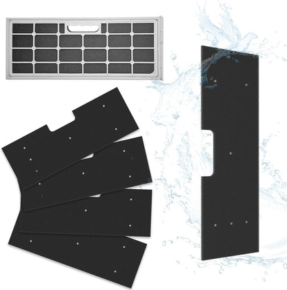 4 Pack WH01X35719 Lint Filter, Hand Washable Replacement Lint Filter Compatible with G-E Profile Washer Dryer V1258-DP02-B-3285