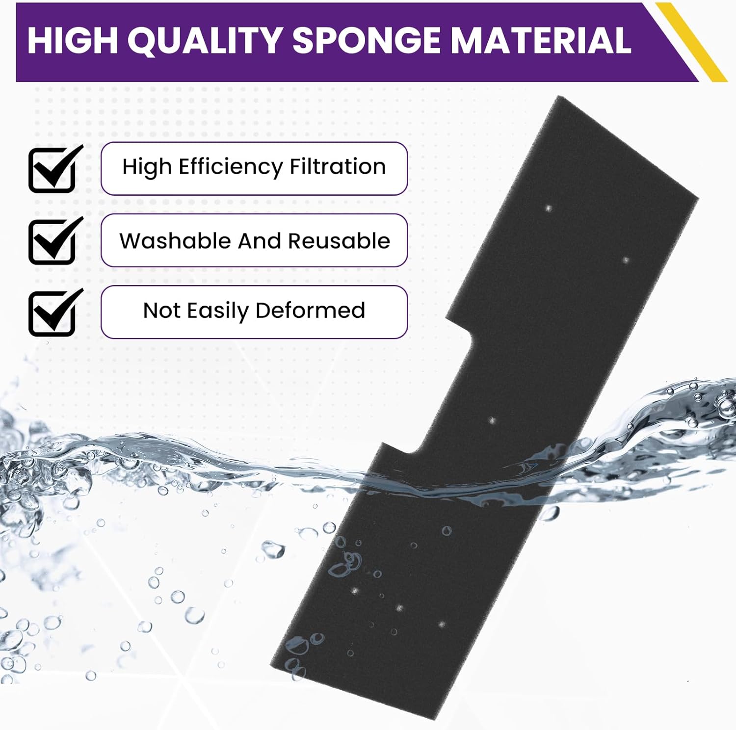 4 Pack WH01X35719 Lint Filter, Hand Washable Replacement Lint Filter Compatible with G-E Profile Washer Dryer V1258-DP02-B-3285
