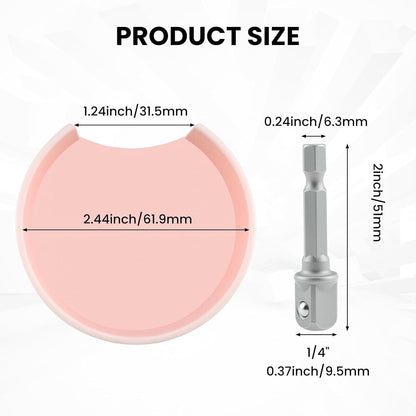 Knitting Machine Adapter, Quick Knit Machine Attachment, Knitting Machine Crank Handle Adapter with Hexagon V1258-DP02-B-3287
