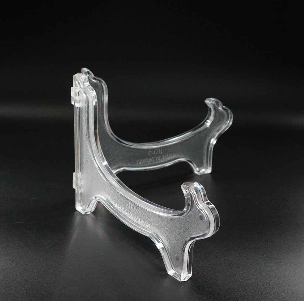 Display Stand Easel Bowl Stand for Display Large Deep Bowls, Platters and Deep Dishes Clear V1258-DP02-B-3319