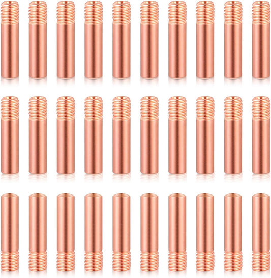 30 Pack Welding Contact Tips .035" MIG Guns 11-35 (0.035") Welding Tips 000068 Replacement Accessories V1258-DP02-B-3350