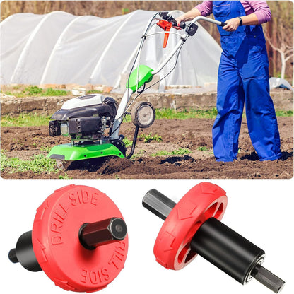 2 Pieces Electric Start Drill Bit Adapter, Engine Speed Starter Drill Bit Adapter with 2 Storage Bag for V1258-DP02-B-3364