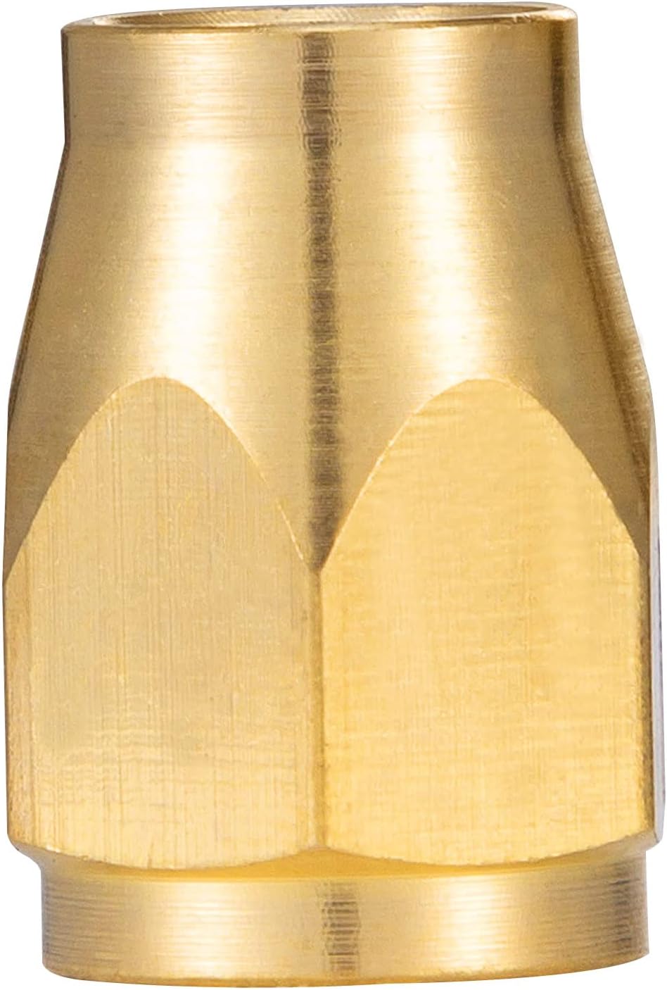 Premium Solid Brass 4PCS Reusable Replacement Fitting For 1/4-Inch ID Hose,1/4-Inch NPT Rigid V1258-DP02-B-3369