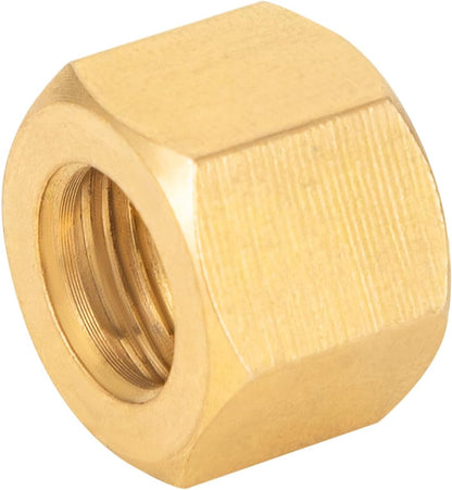 Brass Compression Fitting,1/2-Inch OD Compression Union,Brass Compression Tube Fitting(1/2" Tube OD x 1/2" OD V1258-DP02-B-3379
