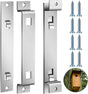 2 Sets Bird House Hanger Bracket Stable Rust Proof Galvanized Steel Mounting Bracket for Securing Bird Houses V1258-DP02-B-3413