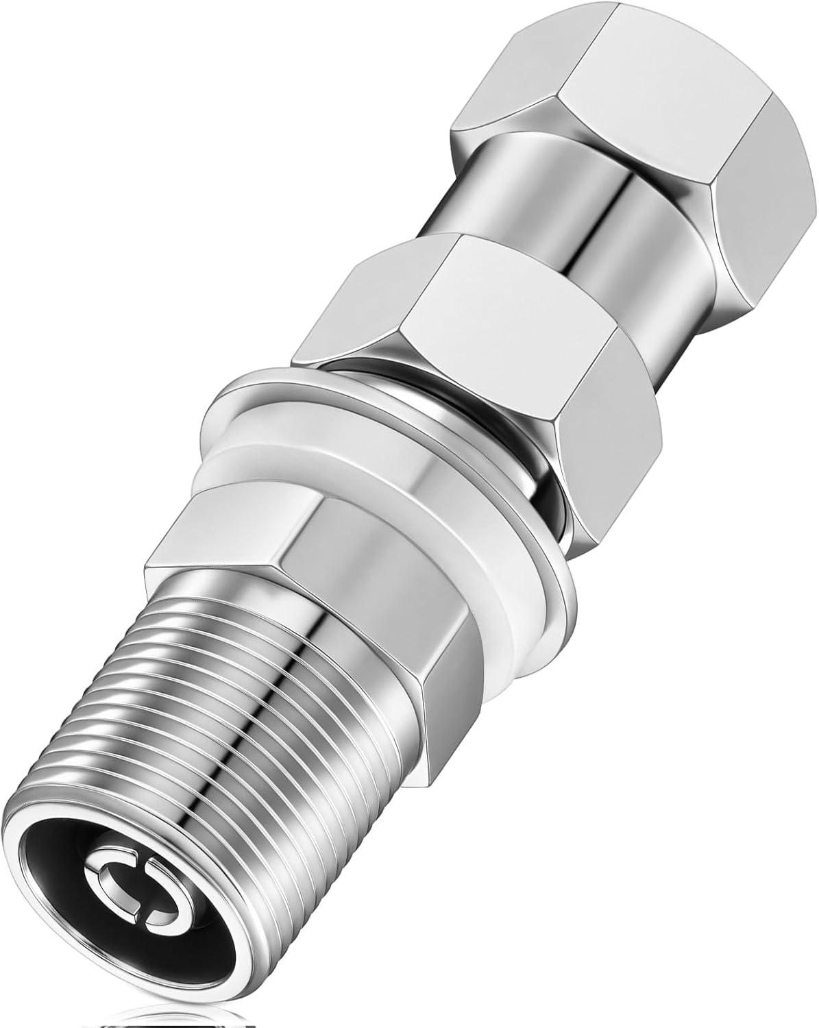 Cb Radio Antenna Heavy Duty So-239 Stud Mount Cb Antenna Standard 3/8 x 24 Threaded Stud Mount Adapter V1258-DP02-B-3423
