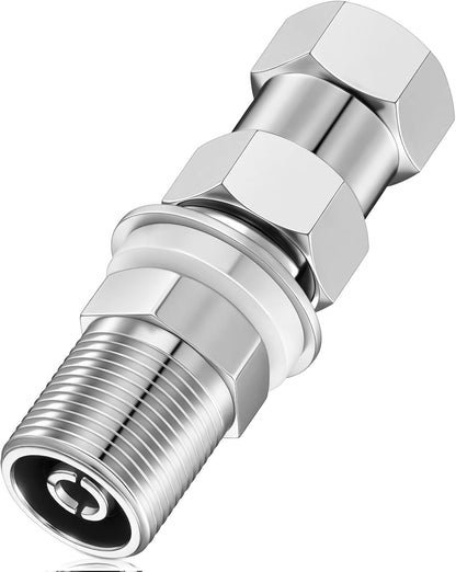 Cb Radio Antenna Heavy Duty So-239 Stud Mount Cb Antenna Standard 3/8 x 24 Threaded Stud Mount Adapter V1258-DP02-B-3423
