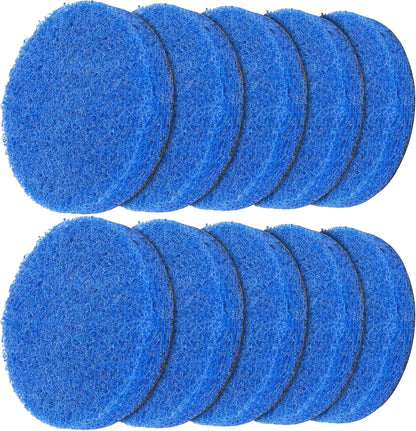 Non-Scratch Pad Refills for Electric Spin Scrubber, 10 Pack V1258-DP02-B-3461