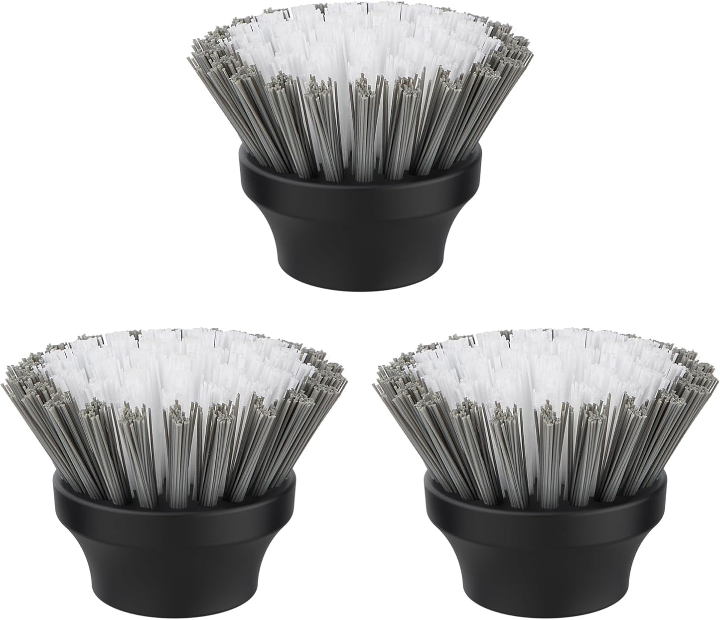 Electric Spin Scrubber Flat Brush Refills, 3 Pack V1258-DP02-B-3466