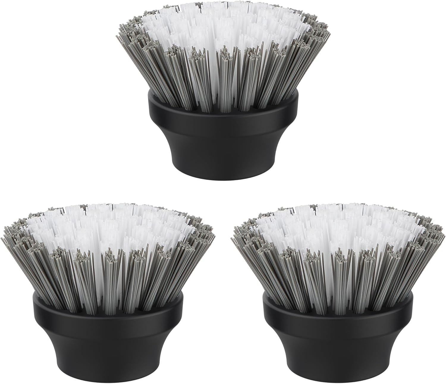 Electric Spin Scrubber Flat Brush Refills, 3 Pack V1258-DP02-B-3466
