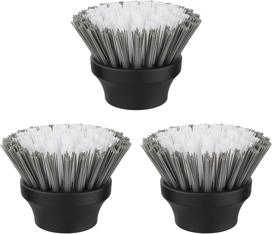 Electric Spin Scrubber Flat Brush Refills, 3 Pack V1258-DP02-B-3466