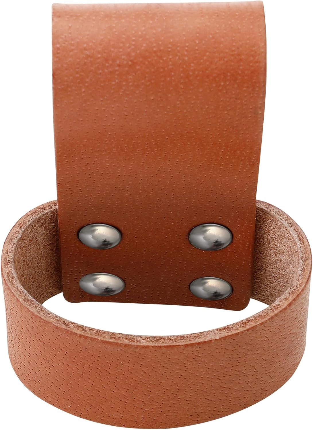 Premium Leather Multi Tool Carrier Holster with Belt Loop, Small Brown Hammer Hatchet Holder V1258-DP02-B-3494