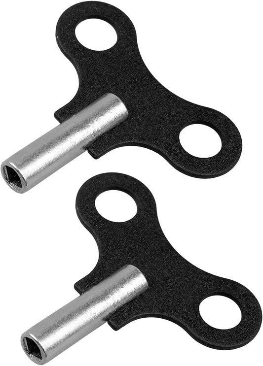 2 Pack Clock Winding Key #9 4.5mm, Antique Clock Winding Key Set for Wall Clocks, Alarm Clocks and Wind Chain V1258-DP02-B-3496
