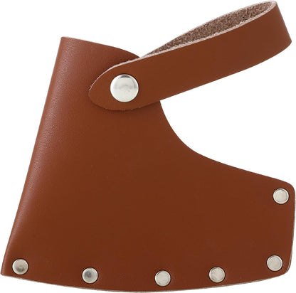 Leather Axe Sheath, Adjustable Hatchet Head Sheath, Durable Hatchet Blade Protector Case Cover Great Camping V1258-DP02-B-3499