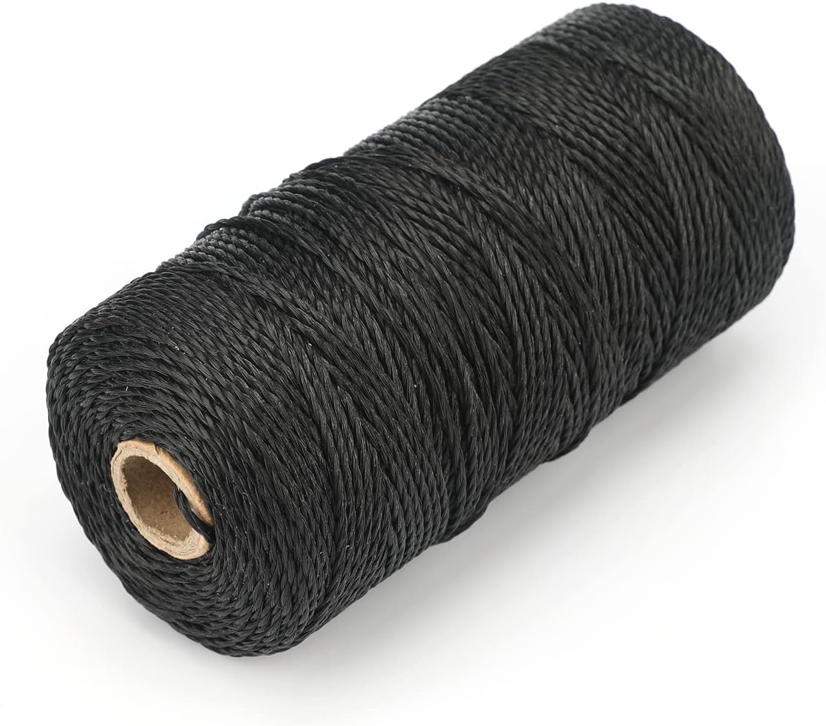 426 Feet Black Nylon Twine #36 Mason Nylon String Line, Gardening Nylon String, Durable Twisted Construction V1258-DP02-B-3504